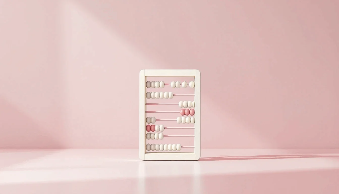 Un boulier posé de face