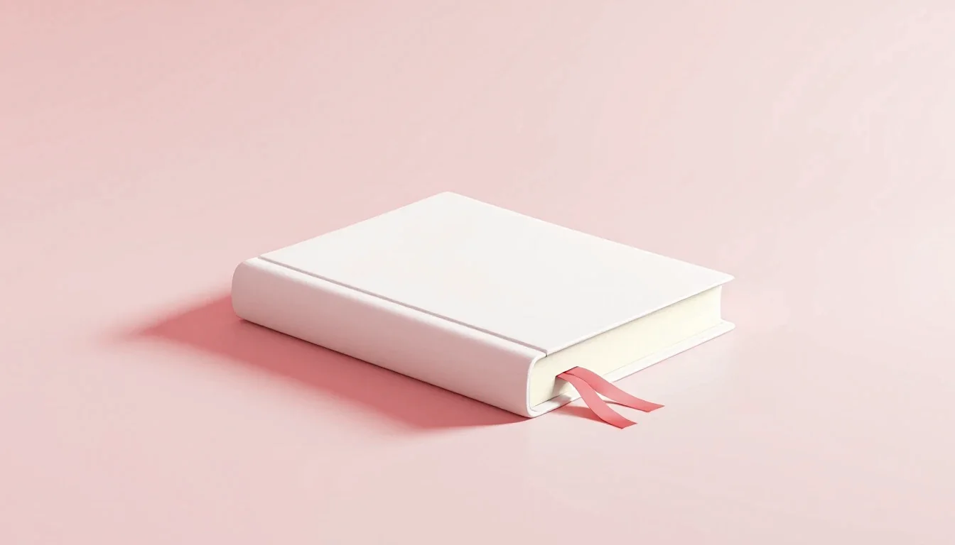 Un livre de droit fermé avec un marque-page violet