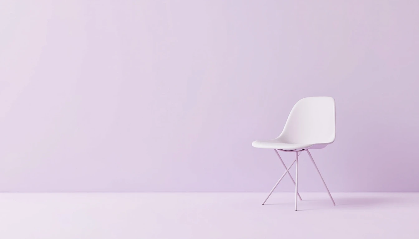 Une chaise de bistrot