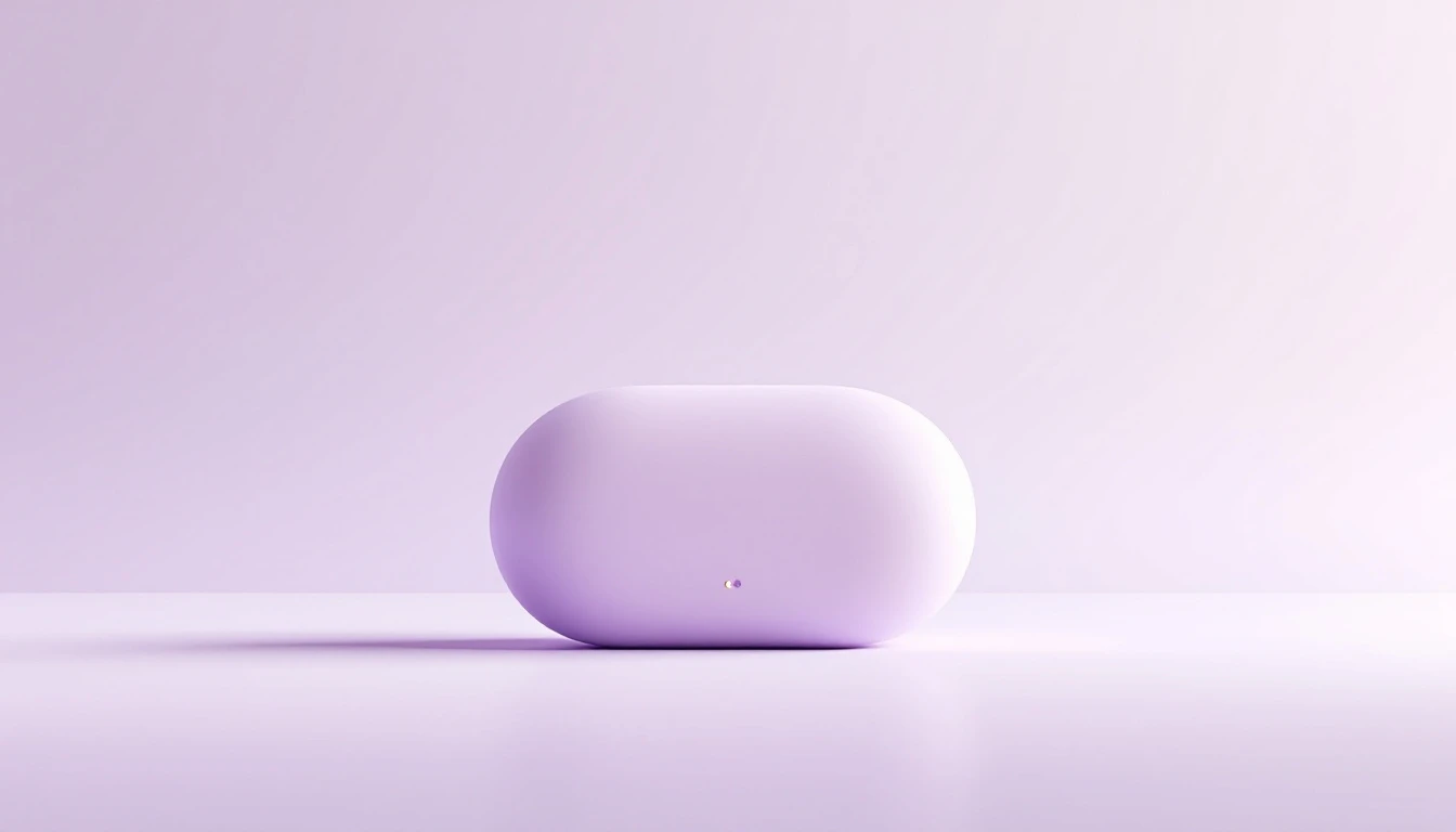 Une forme lisse sans aspérité